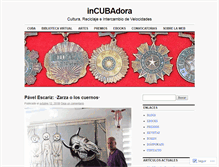 Tablet Screenshot of in-cubadora.org